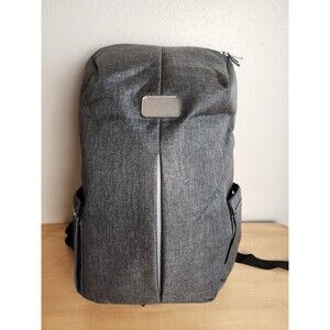 Phantom Anti Theft Laptop Backpack Gray TSA Lock USB Charging Port Travel NWT